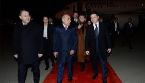 Ukrayna Prezidenti Vladimir Zelenski Azərbaycana rəsmi səfərə gəlib